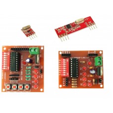 RF 433Mhz RX TX Encoder Decoder board [HT12E & HT12D IC]