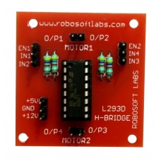 NEW DC MOTOR / STEPPER MOTOR DRIVER BOARD MODULE with L293D IC for ARM ARDUINO AVR PIC 8051