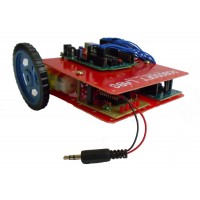 Mobile Controlled Robot ( DTMF  & Microcontroller BASED ) Project kit  (FULLY ASSEMBLED)