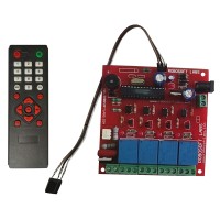 IR 5 Channel Remote Control Based Wireless Home Automation i.e. Lights / Fans On / Off Module