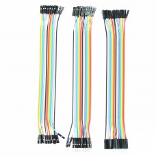 Dupont Jumper Wires Male to Male, male to female, female to female, 60 Pieces 