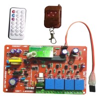 IR & RF 5 CH Remote Control Based Wireless Home Automation i.e. Lights / Fans On / Off Module