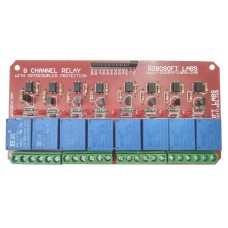 8 Channel +5V/6V OPTOCOUPLER BASED Relay Board Module for ALL MICROCONTROLLER